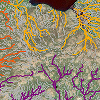 59. Modelled streams using UAS-based surface model (detail from Fig. 2)